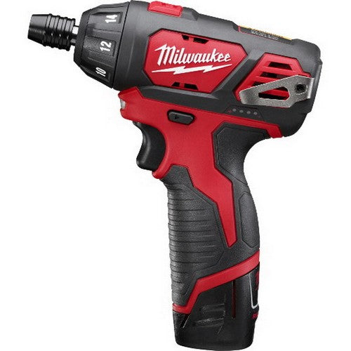 Milwaukee 2401-22 M12 Hex Screwdriver Kit Cordless 12V Li-Ion