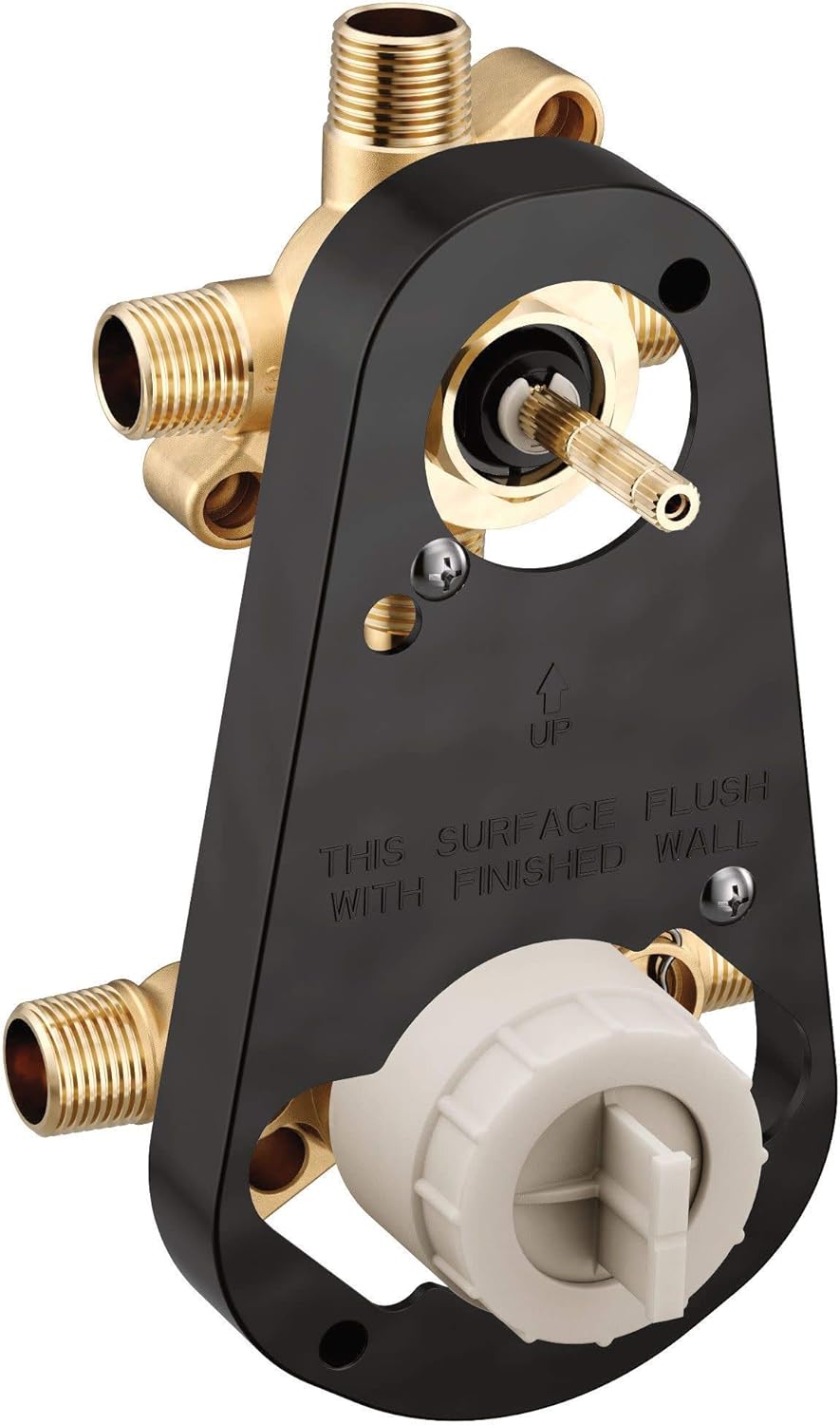 Moen U362CIS M-CORE 3-Series Mixing 3 or 6 Function Integrated Transfer Valve with CC/IPS Connections and Stops