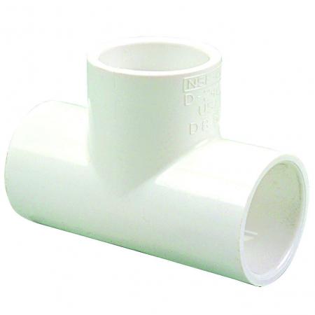 NIBCO L11215Y PVC Pipe Tee SCH 40 4 Inch