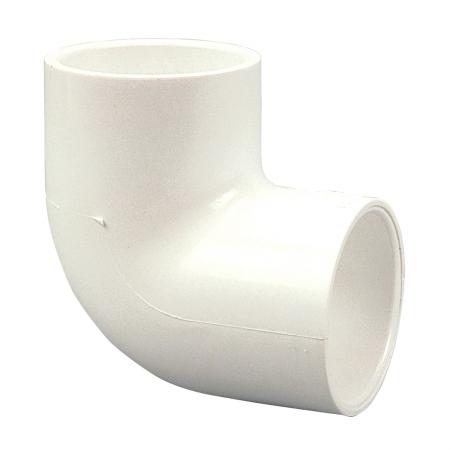 NIBCO L857250 90 Degree Elbow PVC SCH 40 6 Inch