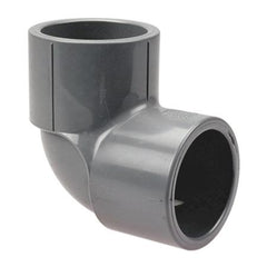 NIBCO CB05750 Chemtrol 5107 Light Gray CPVC Elbow, 90 Degree Socket 4 inches