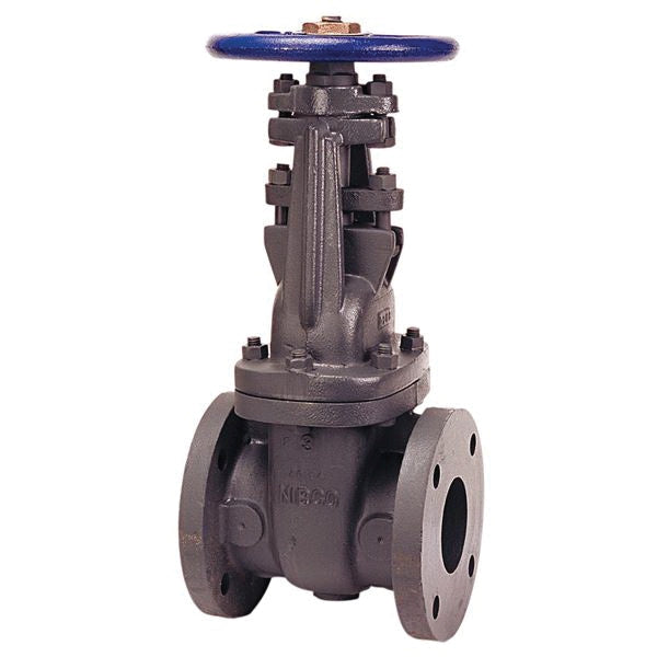 NIBCO NHA300K F-617-O 6 Inch Cast Iron Full Port Flanged Gate Valve