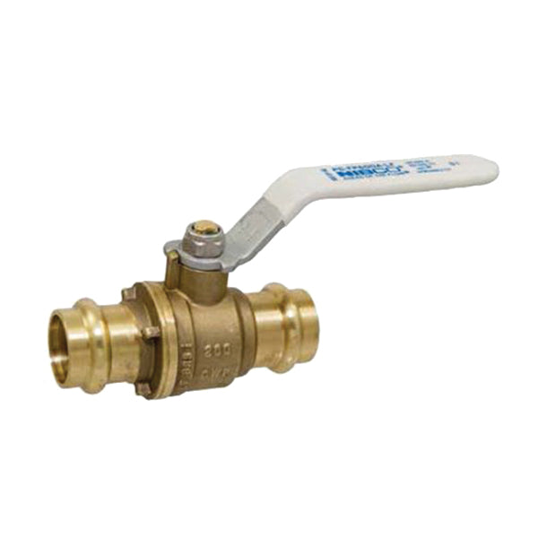 NIBCO NPCFP600ALFM PC-FP600A-LF 3 Inch Brass and Copper Alloy Full Port Press 250# Ball Valve NF998XF