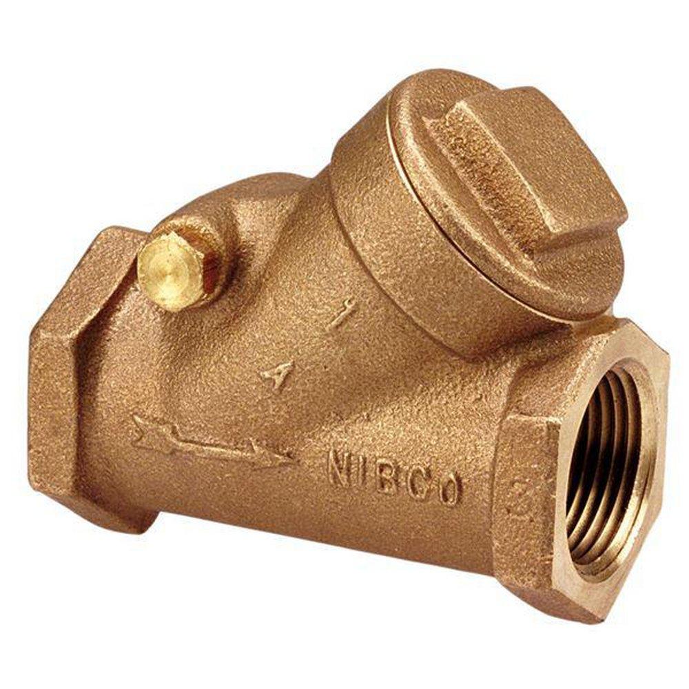 NIBCO NL7400C T-413-Y Bronze NPT Check Valve 1-1/2 Inch