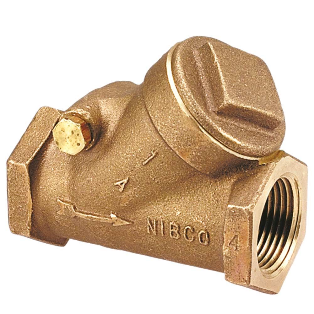 NIBCO NL7300C T-413-B 1-1/2 Inch NPT Bronze Check Valve Class 125