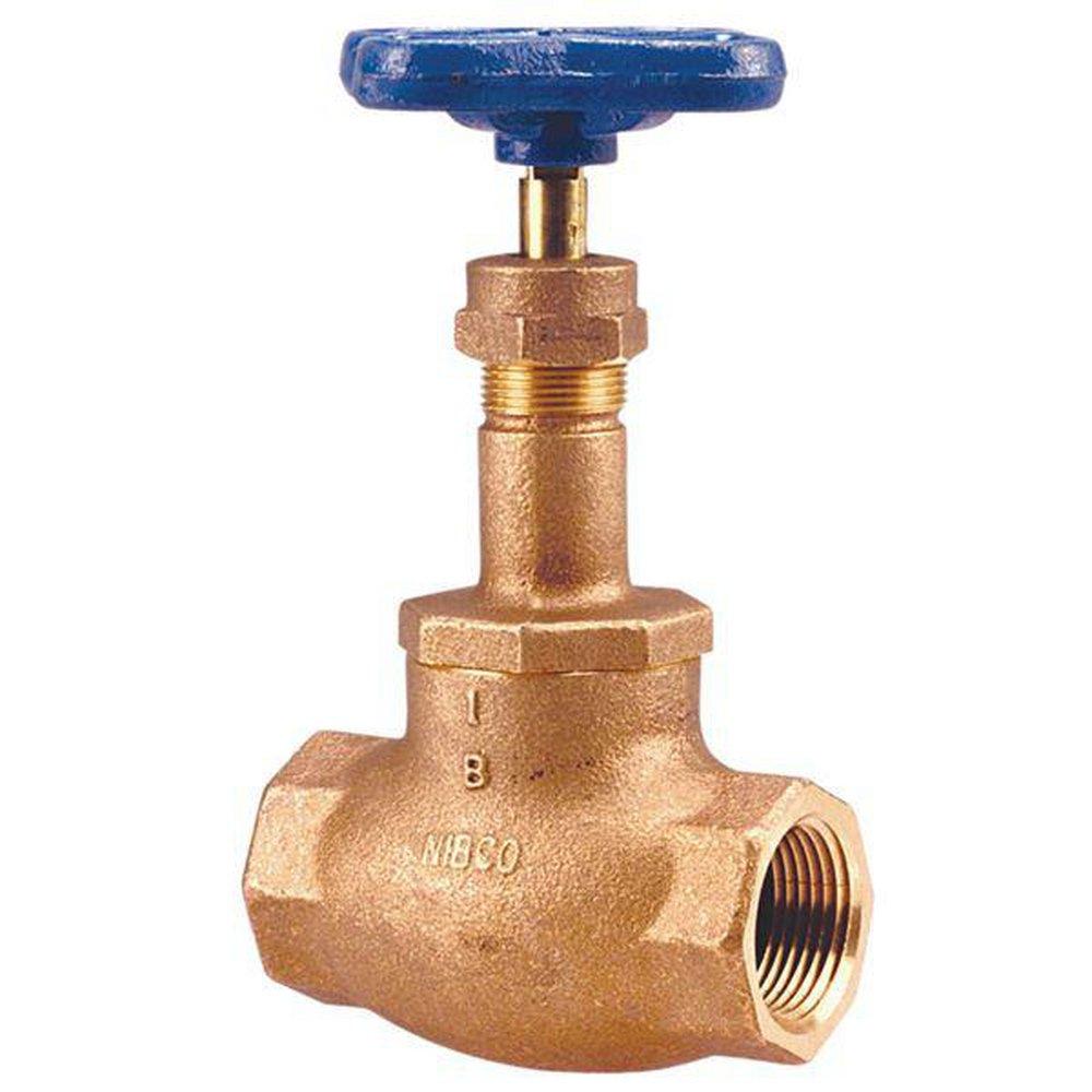 NIBCO NL2J008 3/4 Inch 125 lb FNPT Globe Valve with Bronze Seat