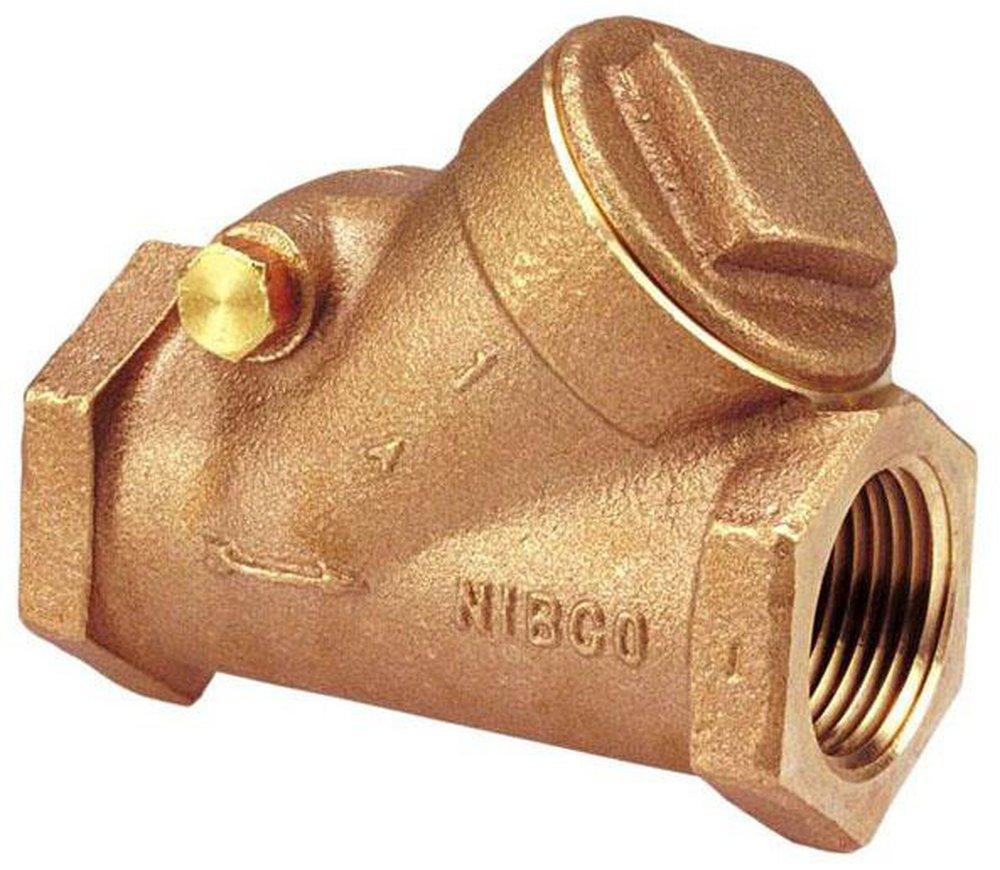 NIBCO NT433BF T-433-B 3/4 Inch Bronze NPT Check Valve 150# Bronze Check VLV NL7J008