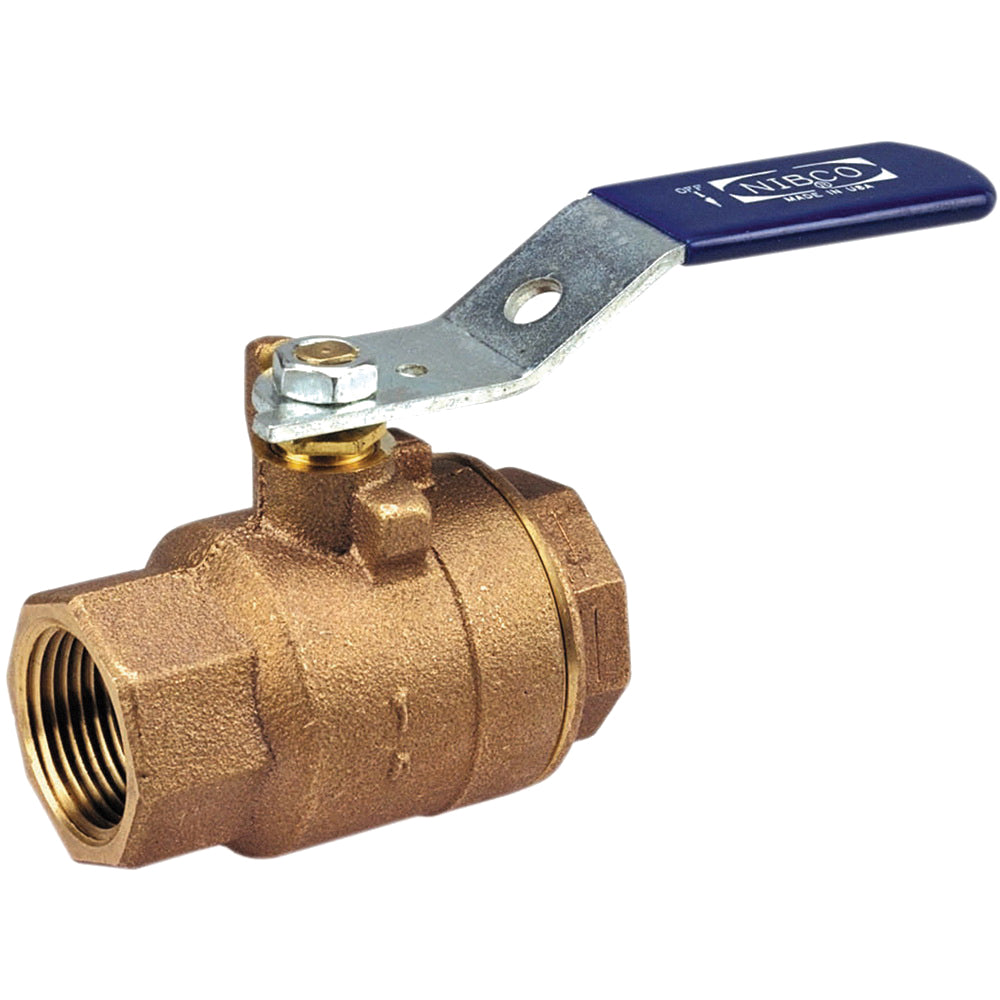 NIBCO NL9510B T-585-70 Bronze Ball Valve 1-1/4 Inch