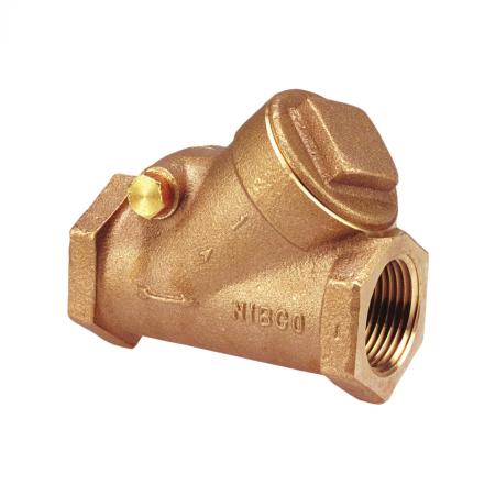 NIBCO NL7J00F T433-B CHECK VALVE 3 IN BRONZE SWING CHECK