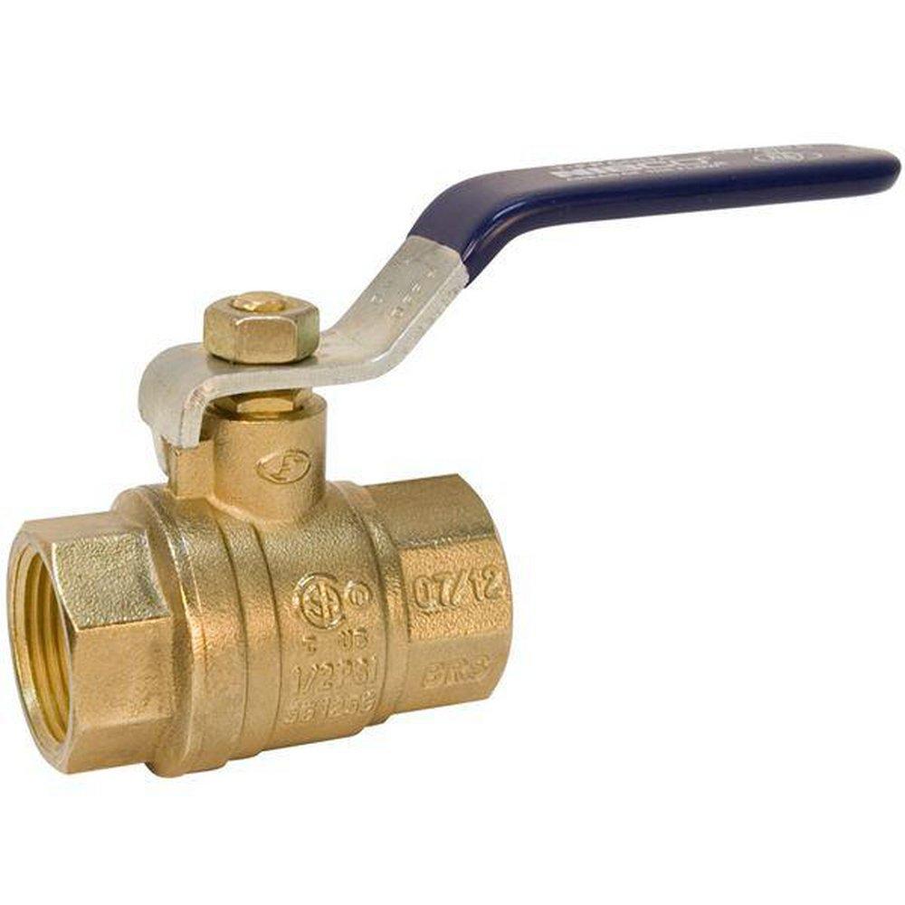 NIBCO NL998H6 T-FP-600A Forged Brass Full Port Threaded 600 PSI Ball Valve