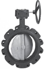 NIBCO NLG110N LD-2000 Series 12 in. Ductile Iron EPDM Gear Operator Handle Butterfly Valve