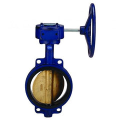 NIBCO NLJ100D Butterfly Valve 2 Inch Wafer Body Lever Operated