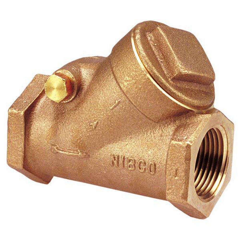 NIBCO NL7J00E T-433-B 2-1/2 Inch Bronze NPT Check Valve