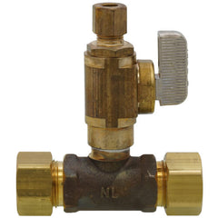 Sioux Chief 601G20CV Add-A-Line Brass OD Compression Valve Tee 5/8 x 1/4 Inch