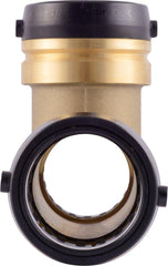 SharkBite UXL0354 2 Inch Slip Tee Brass Push-to-Connect Plumbing Fitting