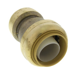 SharkBite U060LF Reducing Coupling Push-Fit Brass 1 Inch x 3/4 Inch Lead-Free