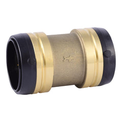 SharkBite UXL0154 2 inch Push-to-Connect Straight Brass Coupling for PEX, Copper, CPVC, PE-RT