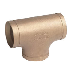 Victaulic F024620C0C Tee 2-1/2 Inch Grooved Copper Tee