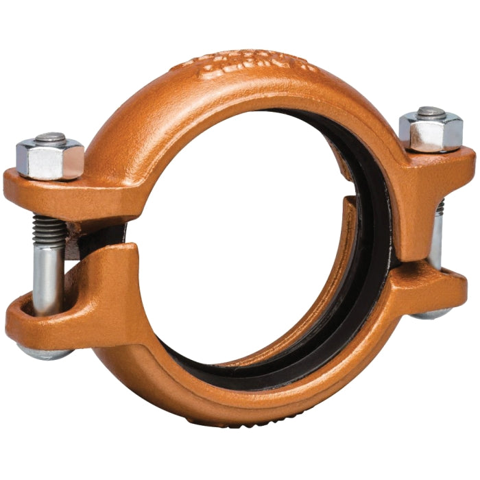 Victaulic L020607PE0 QuickVic 607 Rigid Coupling 2 in Grooved Copper Tubing