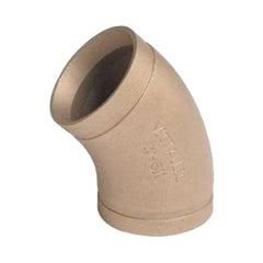 Victaulic F040611C0C Grooved Copper 45 Degree Elbow 4 Inch