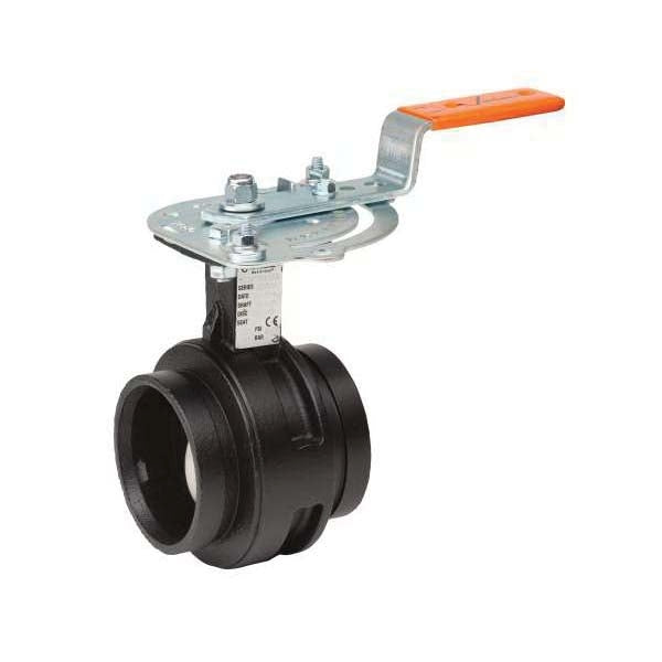 Victaulic V030761SE2 MasterSeal 3 in. Ductile Iron Butterfly Valve Grooved Connection