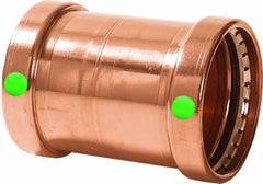 Viega 20748 ProPress XL-C Copper Coupling 3-Inch P x P Lead-Free