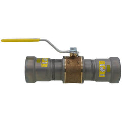 Viega 30615 MegaPressG 1-1/4 Inch Ball Valve CS Press Bronze