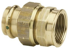 Viega 79700 ProPress Zero Lead Bronze Union 1/2 Inch by 1/2 Inch Female NPT