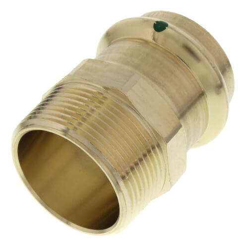 Viega 79275 ProPress Bronze Adapter 1 HP (1-1/2 Inch by 1-1/2 Inch)