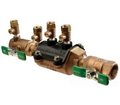 Zurn Wilkins 114-350XL 1-1/4 Inch Cast Bronze FNPT Double Check Backflow Preventer