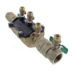 Zurn Wilkins 1-350XL 1 in. Brass FIP 175 PSI Double Check Backflow Preventer