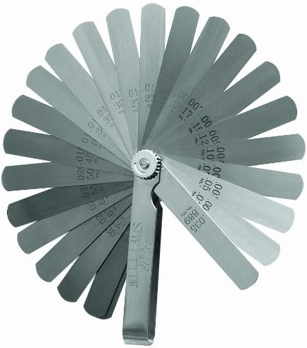 Williams GS-1 Master Feeler Gauge Set Precision Measurement Tools