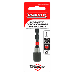 Diablo DBH238QC Quick-Change Magnetic Drive Bit Holder 2-3/8 Inches