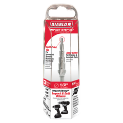 Diablo DSD0500S06 Impact Step Drill Bit 1/4 inch - 1/2 inch