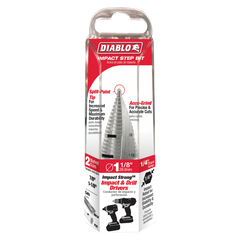 Diablo DSD1125S17 Impact Step Drill Bit 7/8 inch to 1-1/8 inch 17 Steps