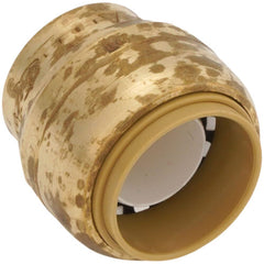 SharkBite U518LF 3/4 Inch Push-Fit End Cap Brass Fitting