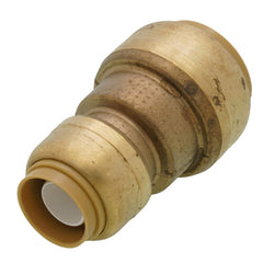 SharkBite U058LF Brass Reducing Coupling 3/4 Inch x 1/2 Inch Push-Fit