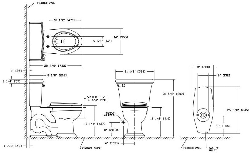 TOTO C784EF#01 Eco Clayton Elongated Toilet Bowl Cotton White 1.28 GPF