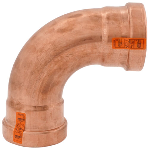 Viega 20623 ProPress Zero Lead Copper XL-C 90-Degree Elbow with 2-1/2-Inch P x P