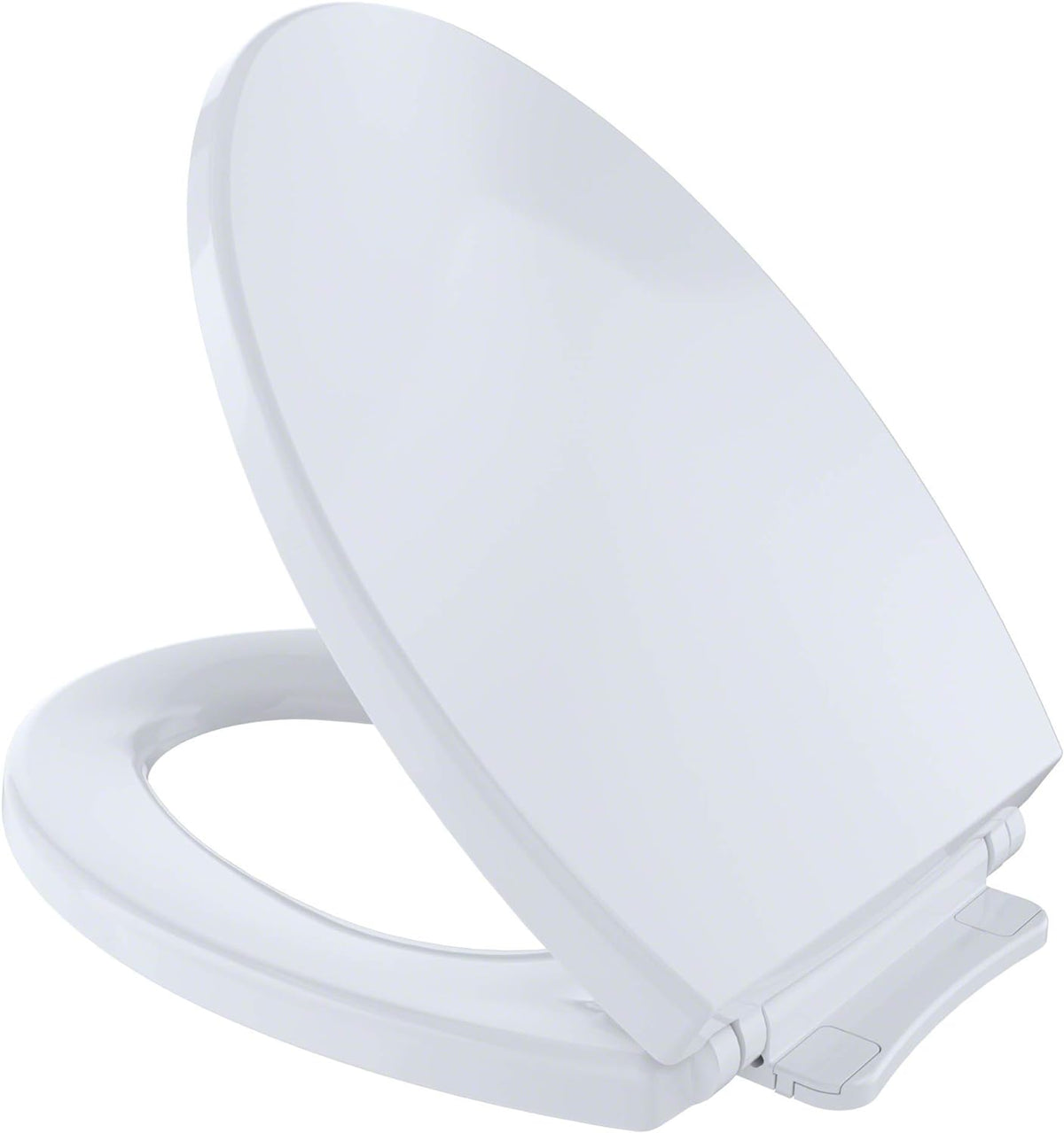 TOTO SS114#01 Transitional SoftClose Elongated Toilet Seat, Cotton White, Polypropylene Plastic