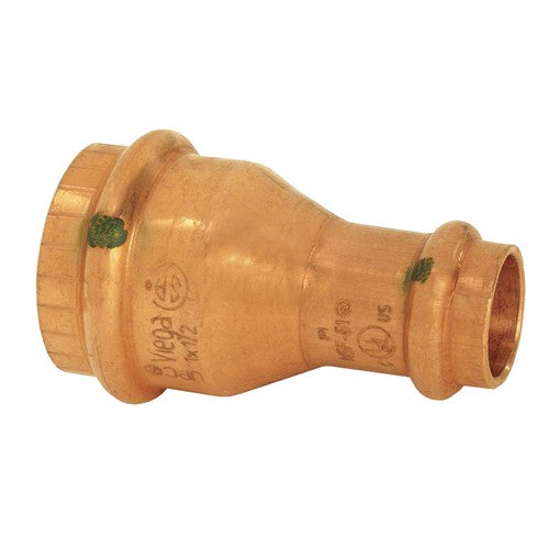 Viega 15588 ProPress Copper Reducer 1-1/2-Inch by 1-Inch P x P