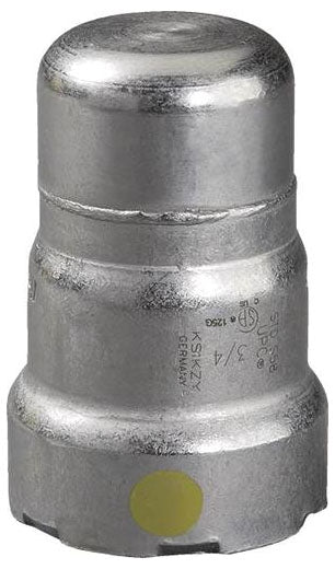 VIEGA 25746 MEGAPRESSG CAP CARBON STEEL 1-1/4 INCH 125 PSI