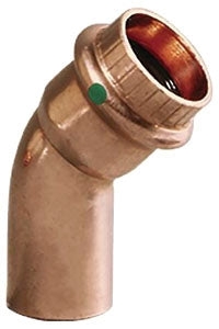 Viega 77058 ProPress Copper 45 Degree Street Elbow 1 Inch Press Fitting