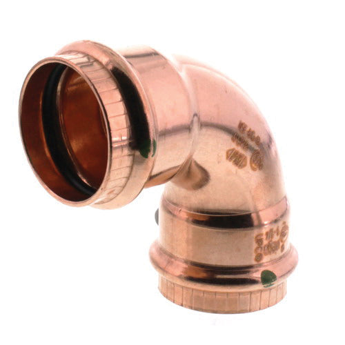 Viega 77042 ProPress 2 Inch Copper 90 Degree Short Radius Elbow