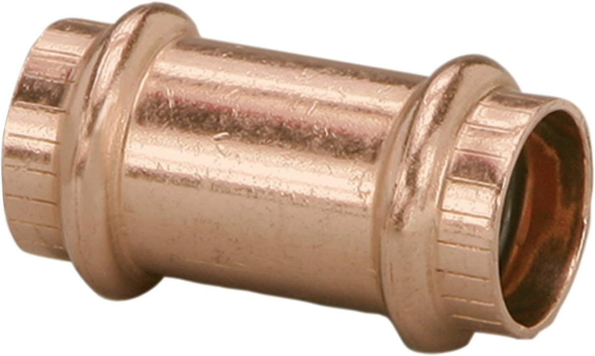 Viega 78192 Propress Copper Coupling Without Stop 1-1/2 Inch P x P Replacement 78192