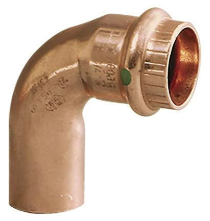 Viega 77347 ProPress 90 Street Elbow Copper 1/2 Inch x 1/2 Inch