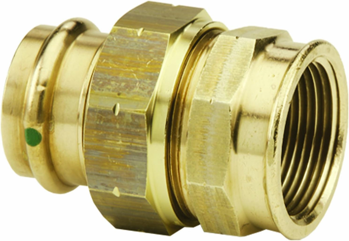 Viega 79705 ProPress Bronze Union Female 3/4-Inch P x Female NPT 1 Pack