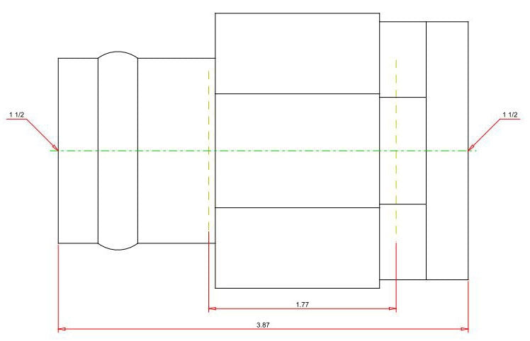 VIEGA 79720 ProPress 1-1/2 Inch Bronze Union