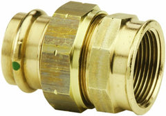 Viega 79715 ProPress Bronze Union 1-1/4 Inch x 1-1/4 Inch Lead-Free