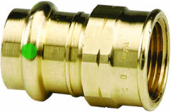 Viega 79365 ProPress Zero Lead Bronze Adapter Female 1-1/2-inch x 1-1/2-inch P x Female NPT